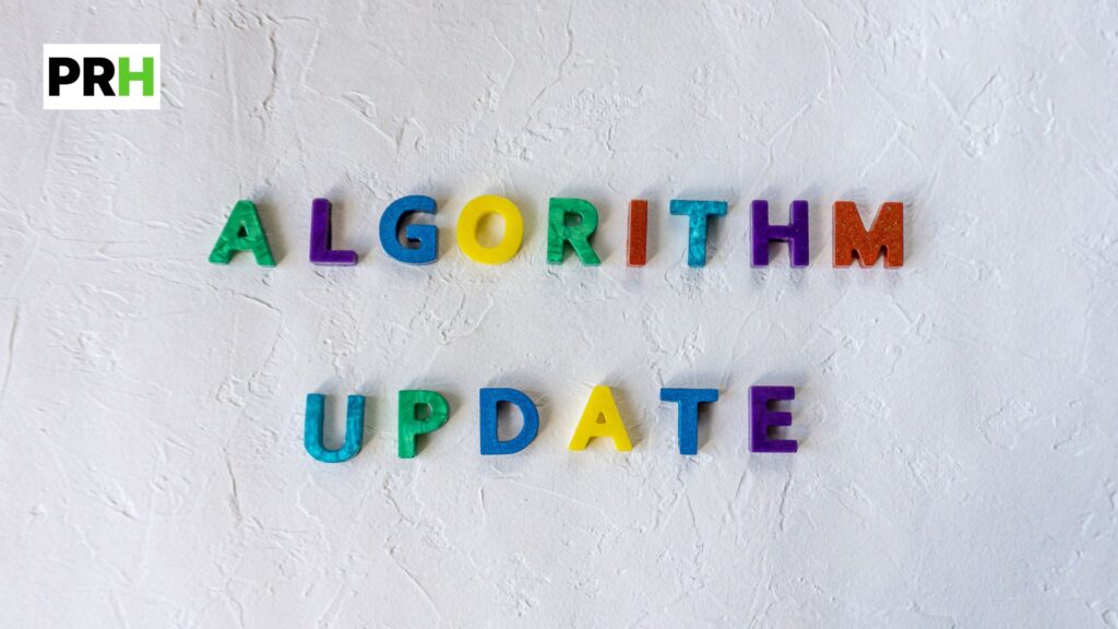 Algorithm updates