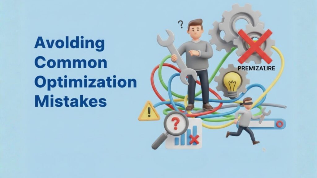 Avoiding common optimization mistakes