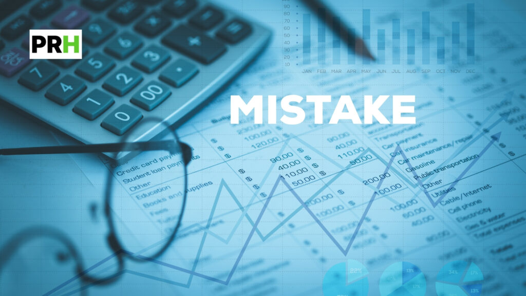 Mistakes that waste budget